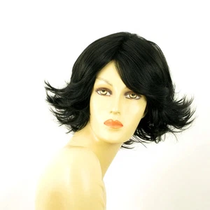 short wig for women black ref FLORE 1B PERUK - Imagen 1 de 9