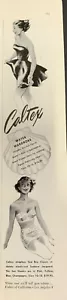 Vintage 1949 Vogue Caltex Sea Bra Classic Sexy Swimsuits Print Ad Advertisement - Picture 1 of 1