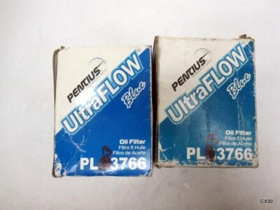 Par de filtro de óleo do motor 51742, PLB3766, PLG3766 para 1985-1989 Ford F-250 - Imagem 1 de 4