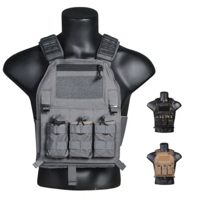 Emersongear 419 Tactical Vest Plate Carrier Magazine Pouch Bag Body Armor - Image 1 of 4