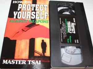 How To Protect Yourself Against Weapons with Master Tsai (VHS) Kung Fu Training - Picture 1 of 2
