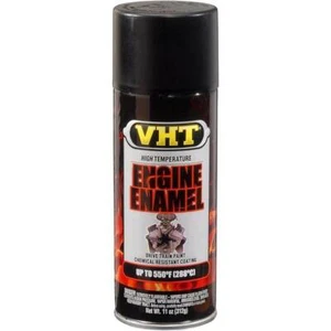VHT Engine Enamel Flat Black 312g - Picture 1 of 1