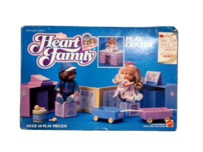 The Heart Family Play Center NUEVO EN CAJA Juego Mattel 1987 Juguete Raro Sellado Foto 1 de 4
