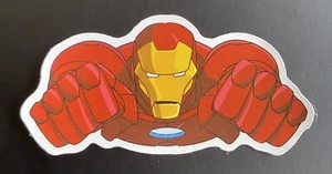 PEGATINA IRON MAN ATTACKS MARVEL COMICS VENGADORES INFINITY WAR STONES (MCU) - Imagen 1 de 2