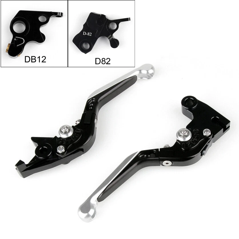 Adjustable Brake Clutch Levers For Ducati 821 MONSTER/Dark Strada 2016 Silver H0 Foto 1 de 1