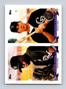 1993 Topps Inaugural Colorado Rockies Garvin Alston / Michael Case #661 RC