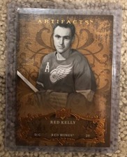 Red Kelly Red Wings Numbered /999 Card 2008-09 Upper Deck Artifacts NHL Hockey