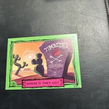 B11s Beetlejuice 1990 Dart #20 Where'd They Go Where'd