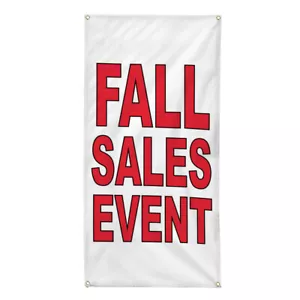 Vertical Vinyl Banner Multiple Sizes Fall Deals Event Auto Body Shop Car Repair - Picture 1 of 6