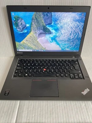 Lenovo Thinkpad T440 14.1" Screen SSD 128GB i5-4300U Ram 4GB Windows 10 Laptop - Image 1 of 4