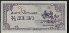 Oceania Japanese Invasion Money 1/2 Shilling 1940's OC Block