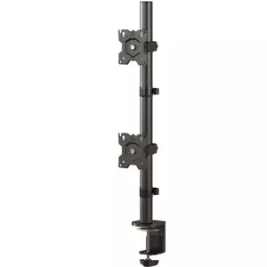 ONKRON Support double moniteur pour 13-34", jusqu'à 8 kg, VESA 75x75/100x100, D208E - Photo 1/12