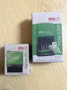 Impresora Colop S200 ""recibida por"" e impresora 20 ""aprobada"" juego de estampillas de mantenimiento de libros - Imagen 1 de 2