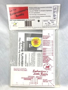 ABC Embroiderer's Little Buddy Ruler for Youth & Children - Picture 1 of 1