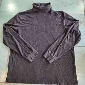 Vintage 90s Ralph Lauren Polo Golf Turtleneck Sweater Men's 2XL Black - Picture 1 of 8