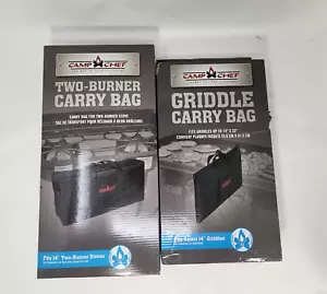 Camp Chef Two-Burner Stove #CB60UNV Griddle 14"x32" #SGBXL Carry Bag New - Picture 1 of 4