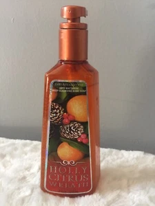 Bath & Body Works Hand Soap HOLLY CITRUS WREATH Deep Cleansing Hand Soap, NEW! - Picture 1 of 5