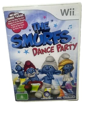 The Smurfs Dance Party - Nintendo Wii PAL - Complete W Manual - Image 1 of 4