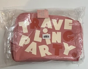 ban.do Kosmetik-/Kulturbeutel "TRAVELING PARTY", rosa - Bild 1 von 4