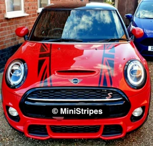 PAR DE F54 MINI Clubman COOPER/S Union Jack GORRO Razas GRÁFICOS - Imagen 1 de 1
