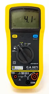 Chauvin Arnoux CA5271 Fluke Digital Multimeter Handheld Digital Multimeter DMM - Picture 1 of 5