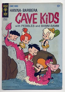 Cómic Cave Kids Pebbles Bamm-Bamm #7 en muy buen estado 1964 ~ envío rápido ~ Picapiedra - Imagen 1 de 2