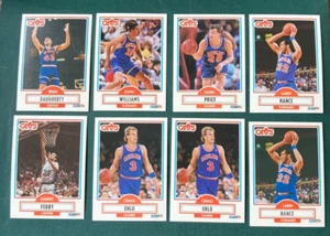 1990-91 FLEER BASKETBALL CARD LOT OF 8 CLEVELAND CAVS DAUGHERTY, PRICE, NANCE - Picture 1 of 2