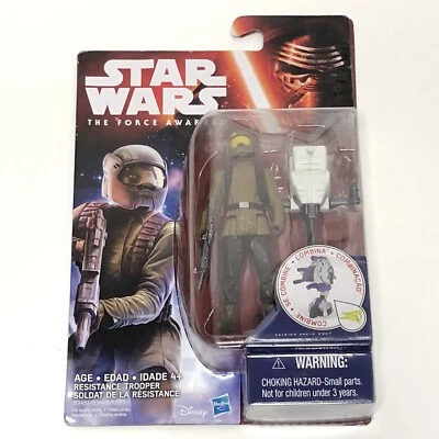 Figura de acción Star Wars RESISTANCE TROOPER Desert Gear TFA The Force Awakens Foto 1 de 4
