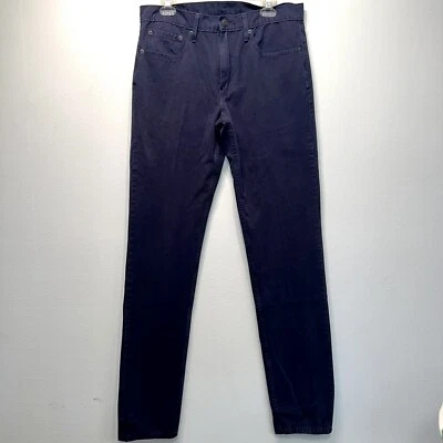 Levi's 502 Tapered Fit Performance Navy Jeans Men's Size 32x38 - Image 1 of 4