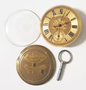 STUPENDO MOVIMENTO PER OROLOGIO DA TASCA  COMPLETO E FUNZIONANTE (7) - Bild 1 von 7