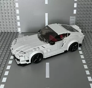 LEGO SPEED CHAMPIONS TOYOTA GR SUPRA "GRIS AZULADO CLARO PERSONALIZADO" #76901 NUEVO - Imagen 1 de 5
