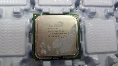 INTEL PENTIUM 650 SL8Q5 3.40GHZ/2M/800/04A H615A059 CPU PROCESSOR - Image 1 of 2