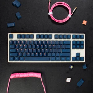 Firefly Theme Dark Blue Keycap 138 Keys Cherry Profile PBT For MX  - Picture 1 of 12