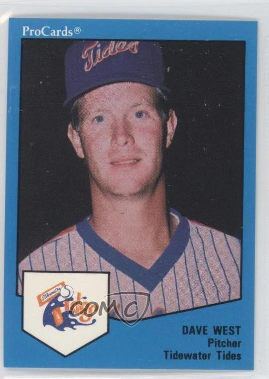 1989 ProCards Minor League Team Sets David West Dave West #1973 Rookie RC - Image 1 of 2