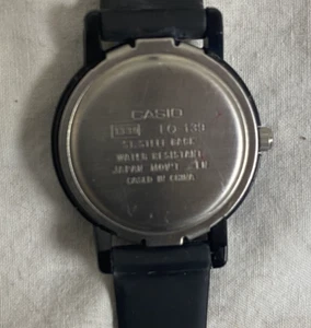 CASIO BLACK WATCH 101A1-122 H169 - Picture 1 of 3