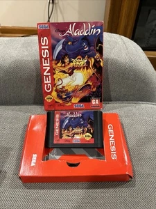 Disney's Aladdin (Sega Genesis Game NO MANUAL WORK/TESTED!! - Picture 1 of 6