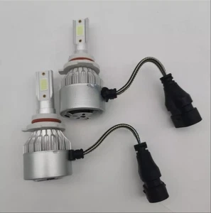 NEW 2pc 9012 HIR2 8000k ice blue 55W LED Headlight Bulb Conversion High Low Beam - Picture 1 of 6