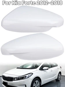 2x Left+Right Prime Wing Mirror Cover Cap For Kia Forte Cerato K3 2012-2018 Pair - Picture 1 of 14