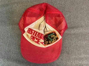 RARE Vintage 1980's Asteroid Ace Snapback Trucker Hat Video Game - Bild 1 von 3