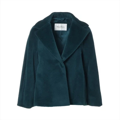 Max Mara Alpaca Short coat J42 Ladies' Green  10861549 - Image 1 of 4