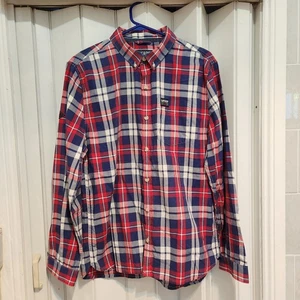Superdry Hombre Camisa Con Cuello Talla XL Botones Cuadros Manga Larga  - Imagen 1 de 11