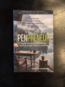 Penpreneur How To Make Six Figures Writing One Thing A Month 109A - Picture 1 of 4