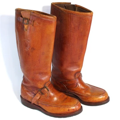 Vintage Chippewa Snake Boots Bison Leather  17" Style 23912 Men’s Size 10EE - Image 1 of 4