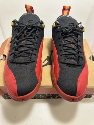 Nike Air Jordan 12 Retro Low SE “Super Bowl” DC1059-001 Black/Varsity Red  - Image 1 of 4