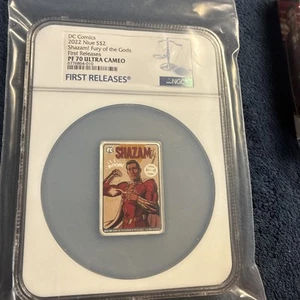 2022 Niue DC comics Shazam fury of the gods PF 70 ultra cameo NGC - Picture 1 of 6