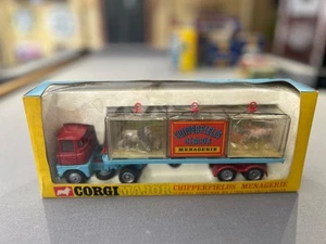 Corgi Toys Major 1139 Chipperfields Menagerie, Boxed, Original, Vintage, VNM. - Picture 1 of 17