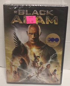 BLACK ADAM DVD MOVIE DWAYNE JOHNSON QUINTESA SWINDELL PIERCE BROSNAN FREE SHIP - Imagen 1 de 2