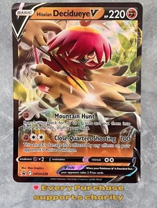 Hisuian Decidueye V SWSH238 SWSH: Sword & Shield Promo Cards Holo - Picture 1 of 3
