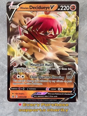 Hisuian Decidueye V SWSH238 SWSH: Sword & Shield Promo Cards Holo - Image 1 of 3