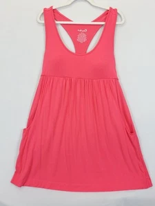 Half Moon By Modern Movement Athletic Workout Tank Dress Modal Women XL Lachs - Bild 1 von 8